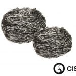 ESTROPAJO NANAS ACERO INOX. Pack 10 uds.