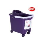 Cubo Fregona+ Escurridor con ruedas 14 L.