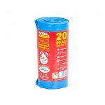 rollo-basura-20-usos-55x60-azul-nobal-deluxe-cfacil-cbanderola-30-litros-uv-caja-18-rollos-palet-120-cajas