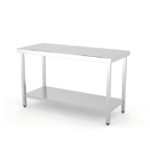 IDEACER - Mesa central eco soldadas 1 estante fondo 700