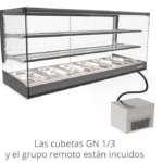 Vitrina expositora refrigerada Logic Triple Grupo remoto - SAYL