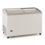 Arcón congelador puertas correderas inclinadas curvas de cristal - CASFRI