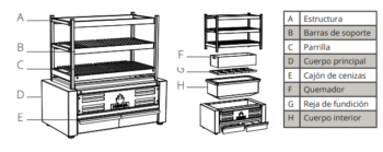 Robata fix RM80 - Mibrasa - Imagen 3