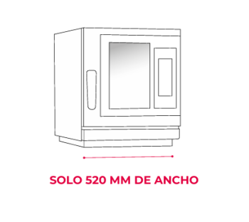 Horno Mychef Icook Compact GN 2/3 - Imagen 3